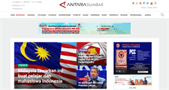 Desktop Screenshot of antarasumbar.com